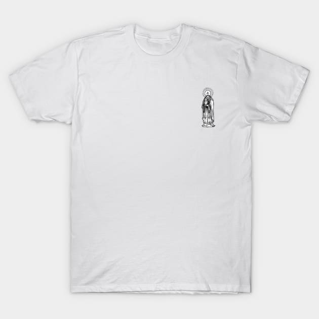 Pope (small) T-Shirt by Peter Ricq